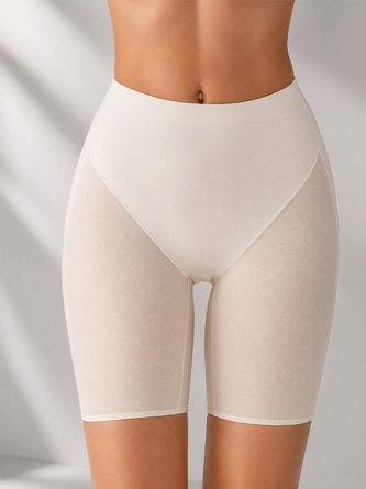 High Waist Mesh Butt Lifter Compression Shaper Shorts