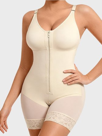 Plain Casual Shapewear