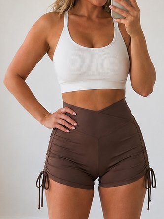 Butt Lifting Tight Drawstring Yoga Pants