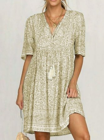 half sleeve summer dresses