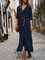 zolucky Womens Work Summer Dress Linen Clothing