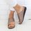 Women Summer Casual Low Heel Open Toe Casual Slide Sandals