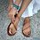 Women Summer Plain Strap Flat Flip-flop Sandals