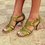 Comfortable Vintage Summer Women Heel Sandals
