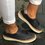 zolucky Women Fringe Slide Hollow-Out Casual Sneakers
