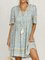 Women Boho Floral-Print Half Sleeve Casual Dresses