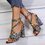 Comfy Adjustable Buckle Chunky Heel Women Sandals