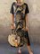 Casual Short Sleeve Summer Printed Dresses for Women