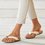 Fashion Summer Leather Women Flip Flops Sandals