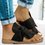 zolucky Women Casual Daily Comfy Slip On Sandals