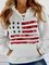 White Hoodie Statement Stripes Hoodies & Sweatshirts
