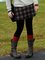 Women Stretch Plain Leggings & Socks