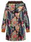 Long Sleeve Printed Hoodie Coat