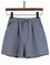 Women Linen Casual Short Pants