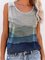 Crew Neck Ombre/tie-Dye Casual Shirts & Tops