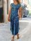 Women Summer Short Sleeve Round Neck Paisley Maxi Dresses
