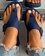 Eyelet Buckled Muffin Flip Flop