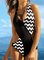 Polka Dots Casual Swimwear