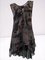 Women Vintage Tie-Dye Sleeveless V neck Summer Mini Dresses
