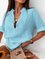Half Sleeve Casual Shift Shirts & Tops