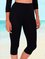 Casual Sports Plus Size Plain Capris Pants