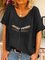 Casual Short Sleeve Printed Shirts & Tops