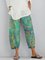 Pockets Printed Casual Pants