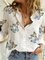 Casual Printed Long Sleeve Shirts & Tops
