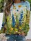 Vintage Multicolor Floral Printed Long Sleeve Crew Neck Plus Size Casual Sweatshirt Tops