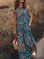 Sleeveless Crew Neck Holiday Dresses