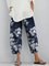 Printed Pockets Casual Pants