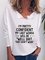Long Sleeve Plus Size Printed Tops T-Shirts