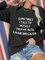 Casual Long Sleeve Round Neck Plus Size Printed Tops Sweatshirts