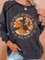 Crew Neck Animal Regular Fit Sweatshirt