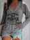 Casual V Neck Shirts & Tops