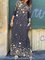 Glitter Casual Loosen Long Sleeve Maxi Dresses