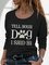 Letter Print Casual Long Sleeve Tee