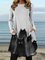 Animal Print Casual Long Sleeve Mini Dresses