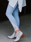 Lace Plus size Plain Casual Leggings Pants