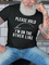 Casual Outdoor Sports Fishing Letter Print Men's Casual Short Sleeve T-Shirt