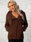 Casual Shawl Collar Zipper Long Sleeve Knit coat