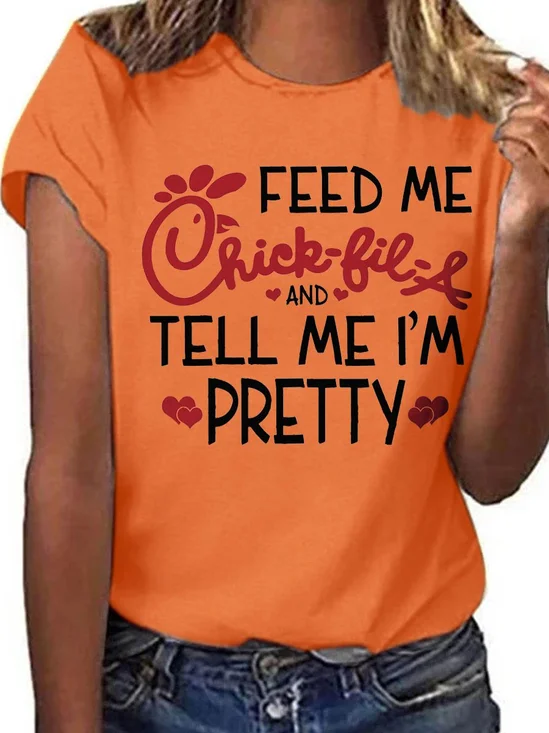 Valentine's Day Graphic Casual Short Sleeve Tee