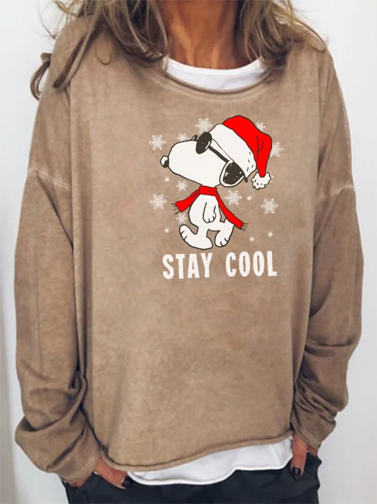 Stay cool Christmas Sweatshirt