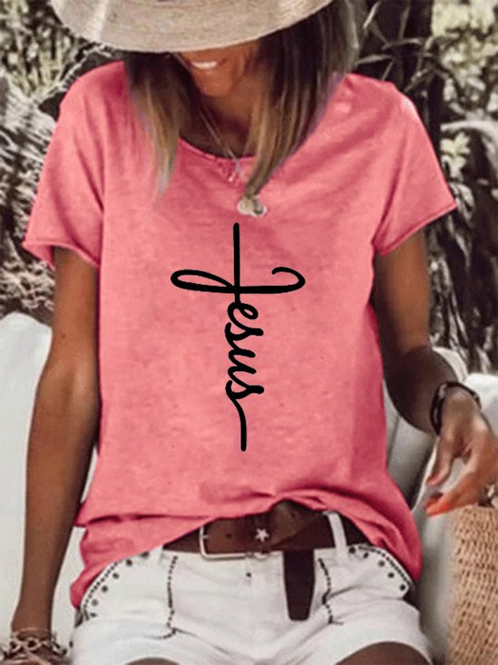 Jesus Women's Short sleeve Top