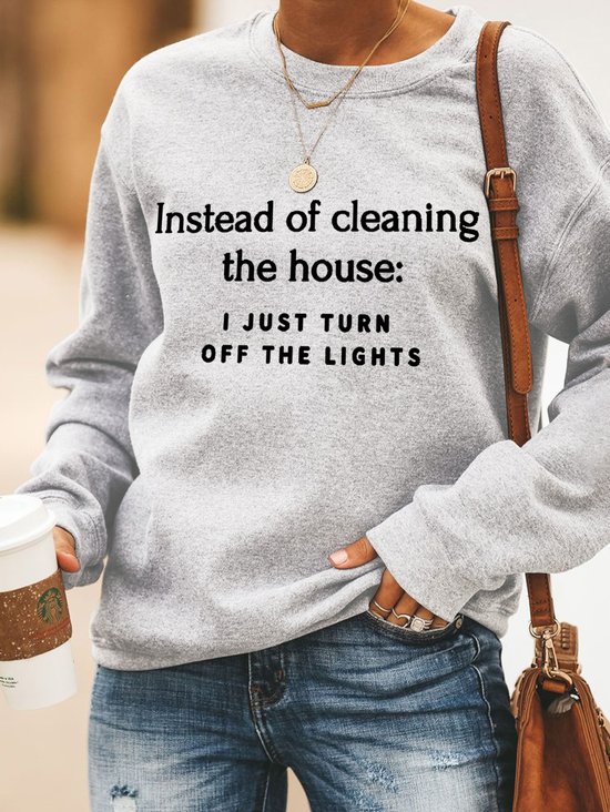 Lilicloth X Kat8lyst Instead Of Cleaning The House Women's Sweatshirt