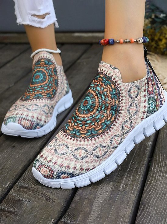 Casual Ethnic Casual Slip On Shoes