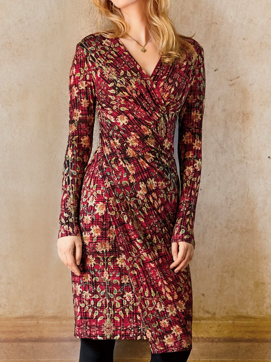 Casual Floral Dress