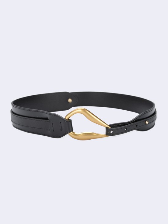Stylish Special-shaped Metal Buckle Waist Belts