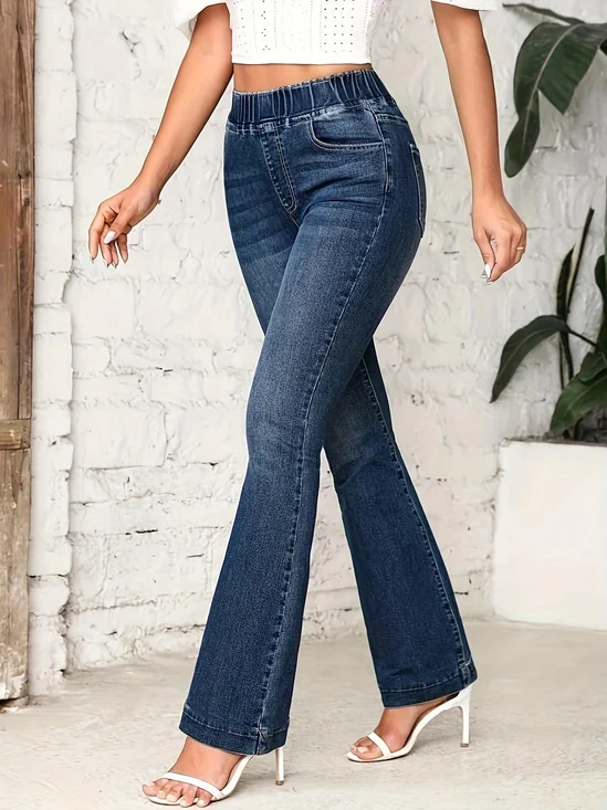 Loose Casual Washing Process Jeans