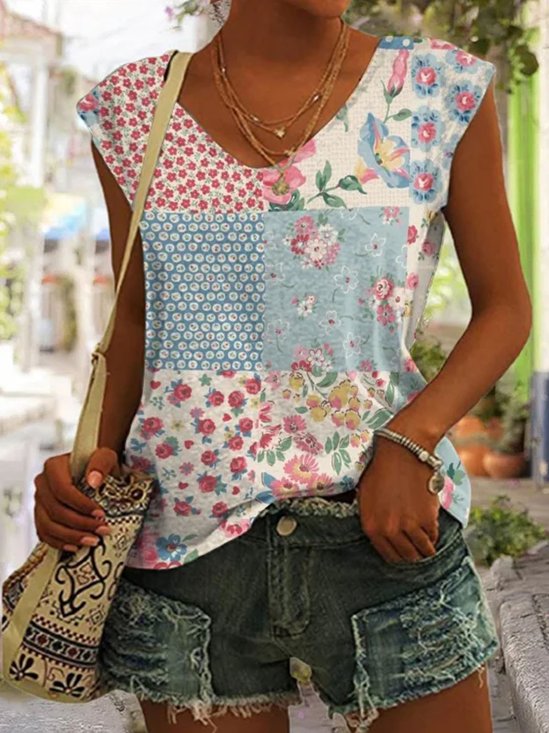 Casual Floral T-Shirt